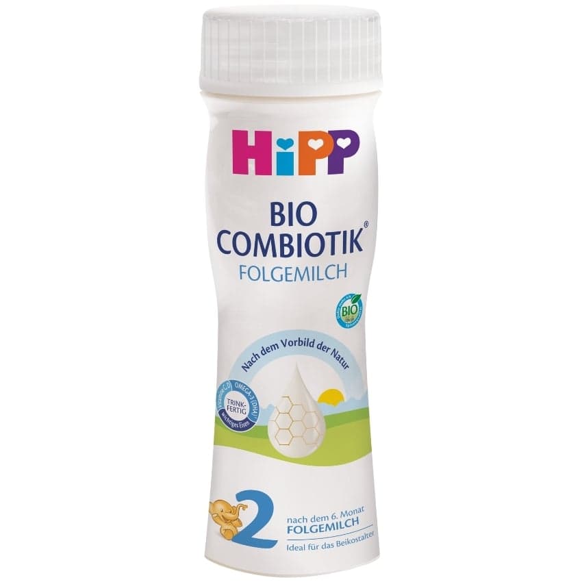 HiPP BIO Combiotik 2 pokračovací mléčná tekutá kojenecká výživa 200 ml
