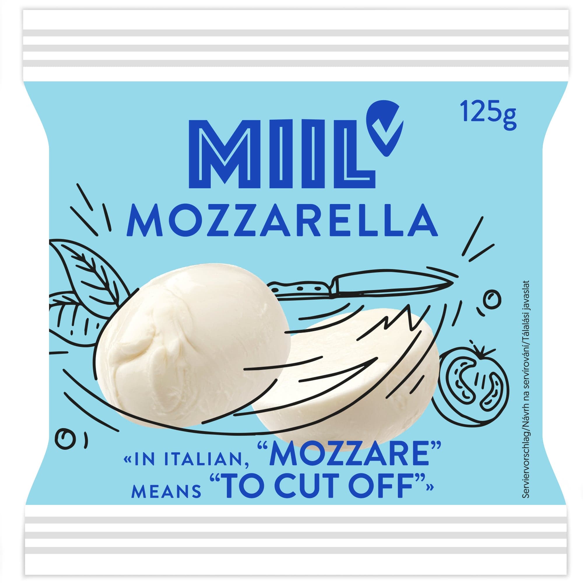 Miil Mozzarella 42% 125 g