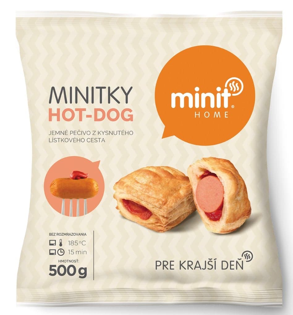 Minit Home hot-dogy 500 g