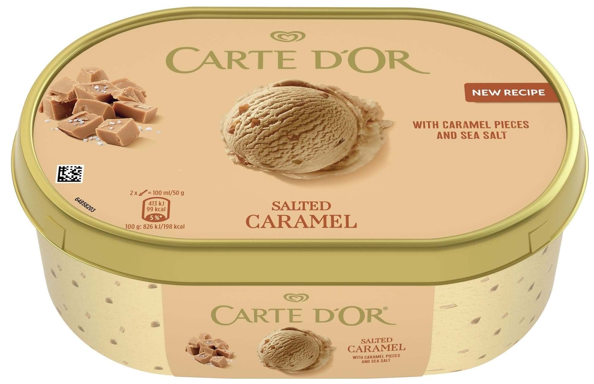 Carte d'Or Salted caramel zmrzlina