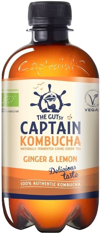 Captain Kombucha BIO Ginger & Lemon 400 ml