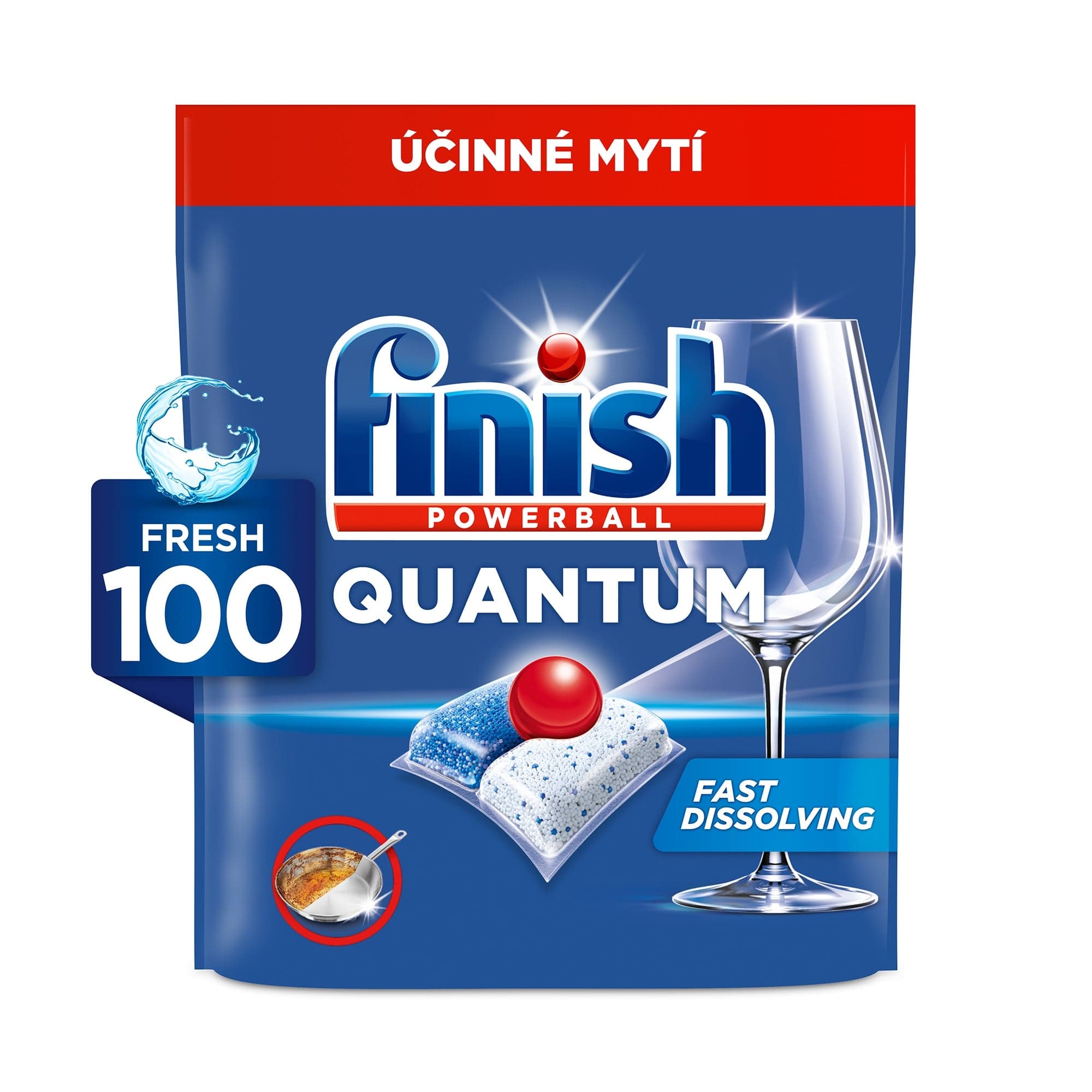 Finish Quantum All in 1 kapsle do myčky nádobí