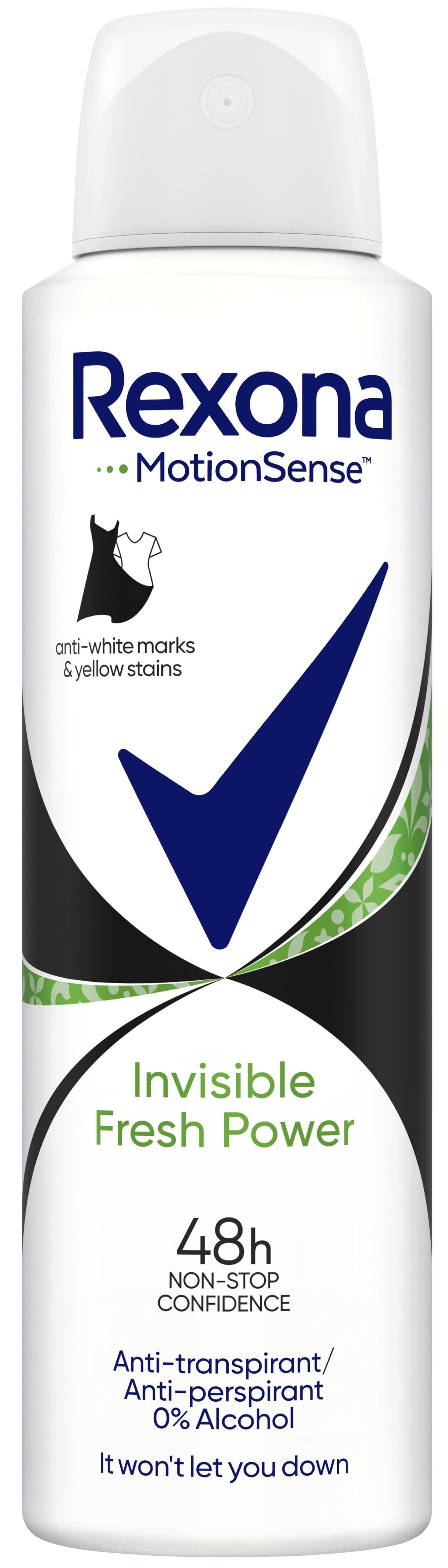 Rexona Invisible Antiperspirant fresh & power 150 ml