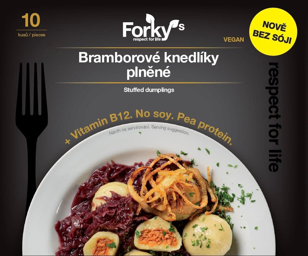 Forky's Plněné bramborové knedlíky (mražené)