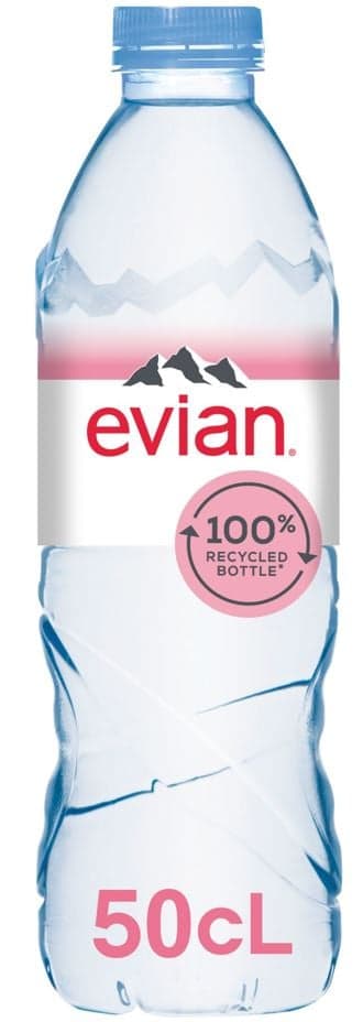 Evian rPet 100% přírodní minerální voda nesycená 500 ml