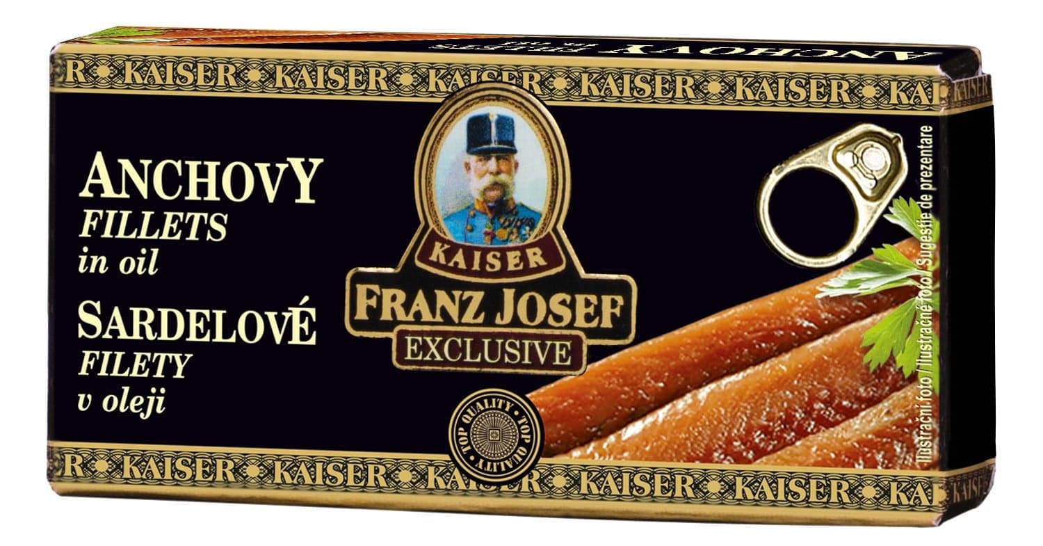 Franz Josef Kaiser Sardelové filety v oleji