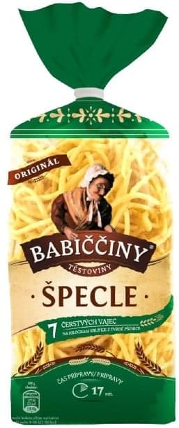Babiččiny těstoviny Špecle