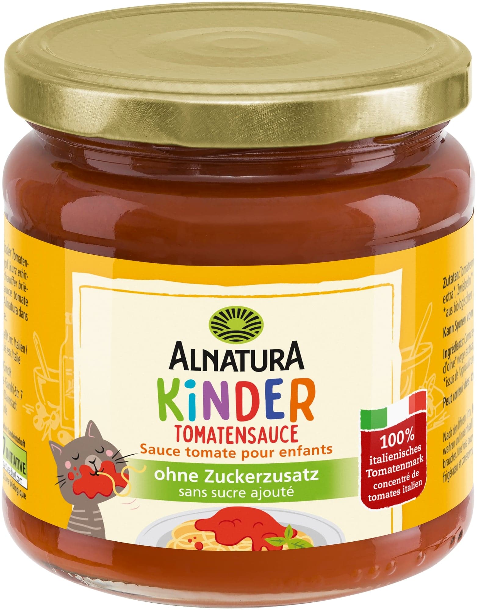 Alnatura BIO Rajčatová omáčka dětská