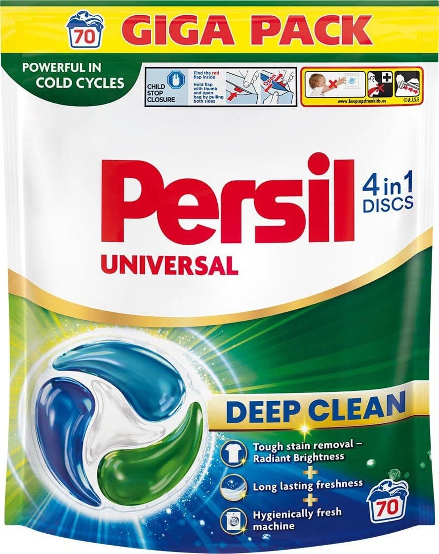 Persil Deep Clean 4v1 Discs Universal prací kapsle