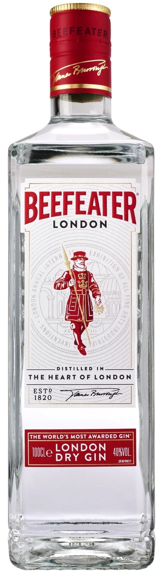 Beefeater London Dry gin 40% obj.