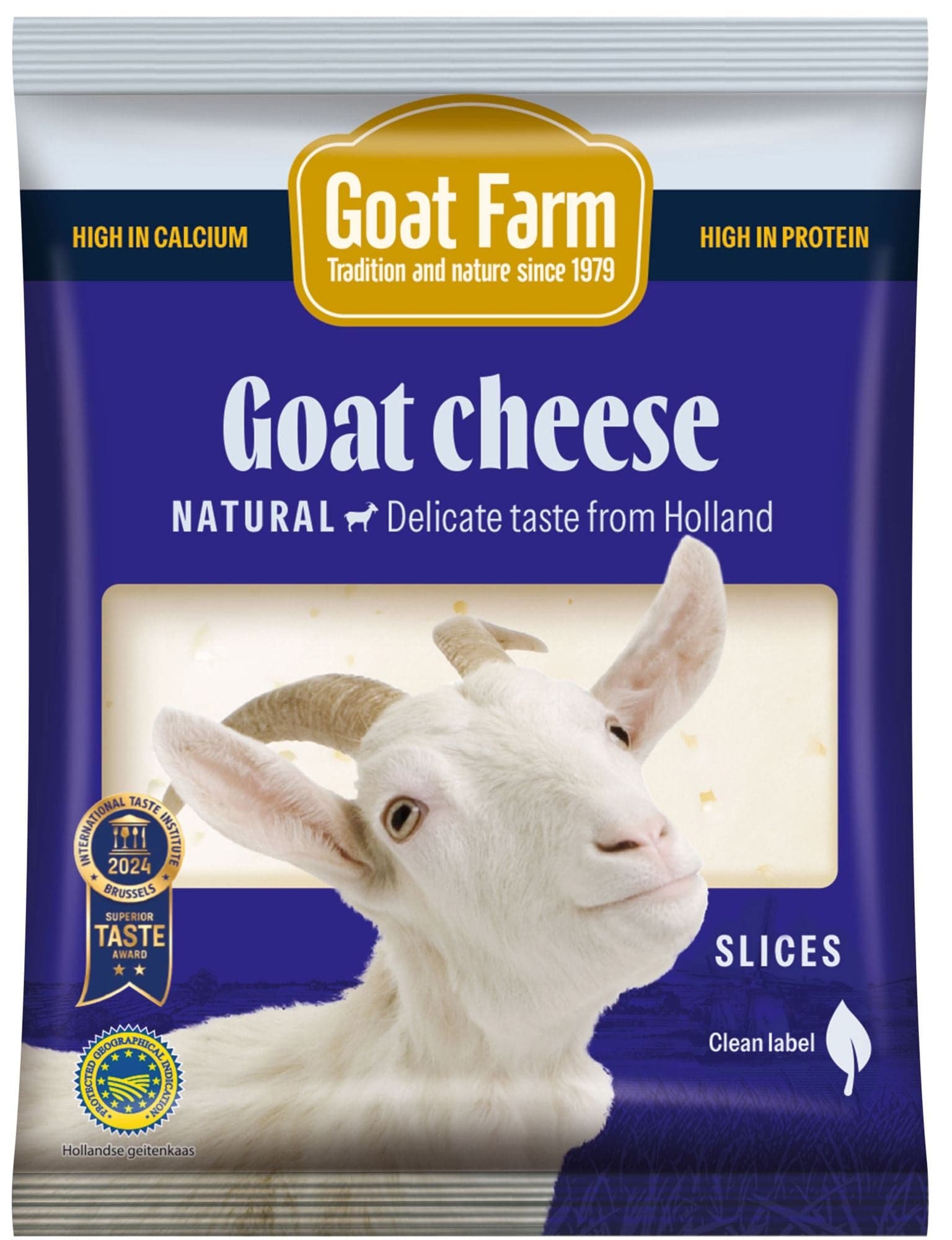 Goat Farm Kozí sýr plátky PGI