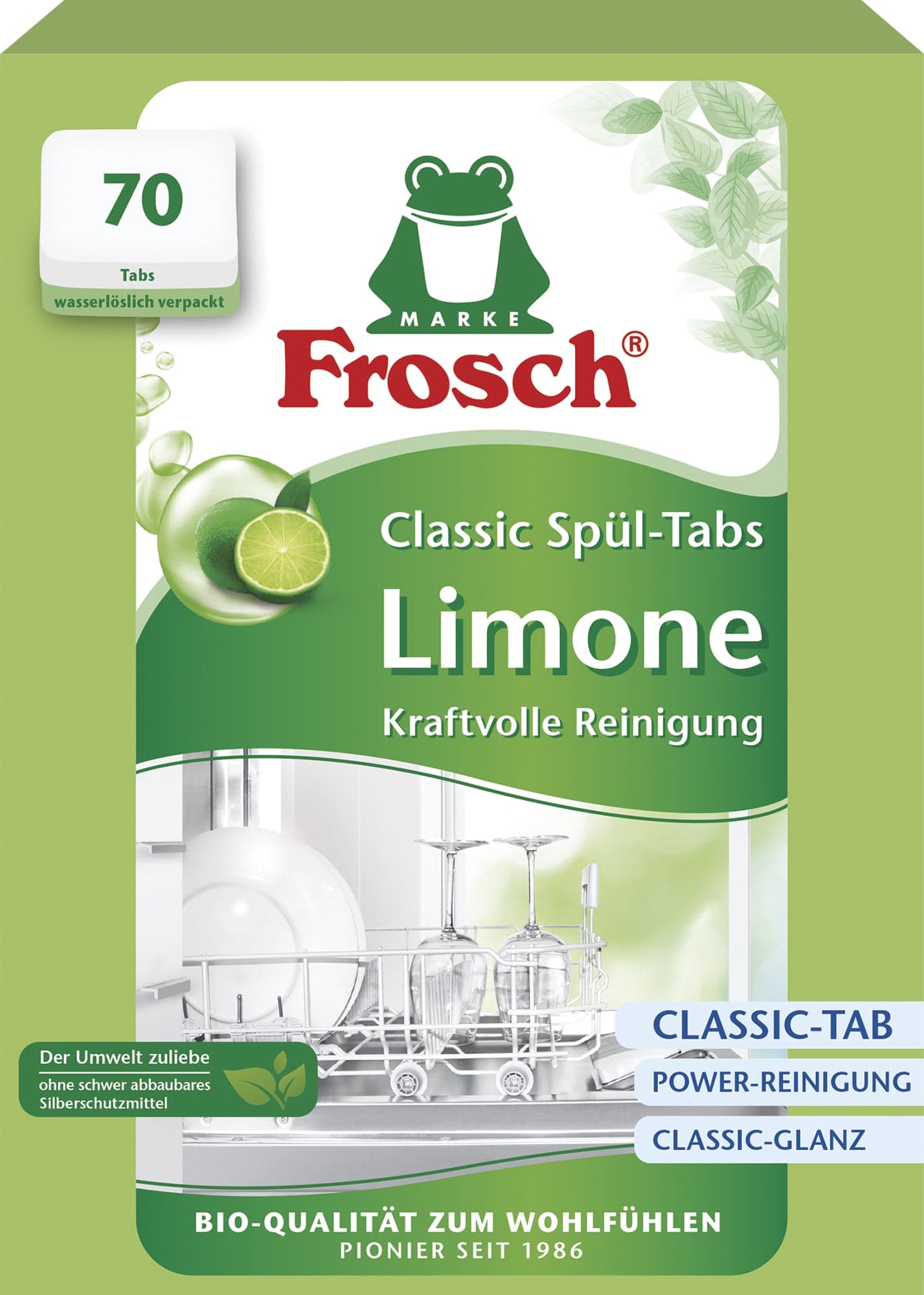 Frosch EKO Tablety do myčky limetka
