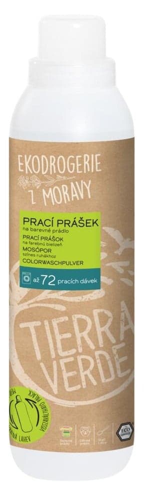 Tierra Verde Prací prášek na barevné prádlo (1,1 kg)