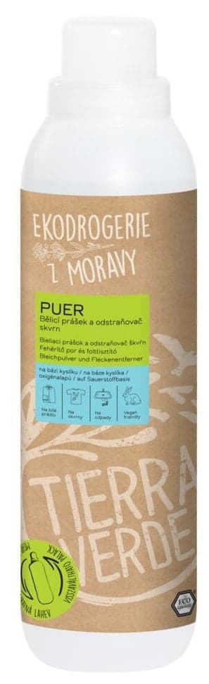 Tierra Verde PUER perkarbonát sodný – bělicí prášek a odstraňovač skvrn
