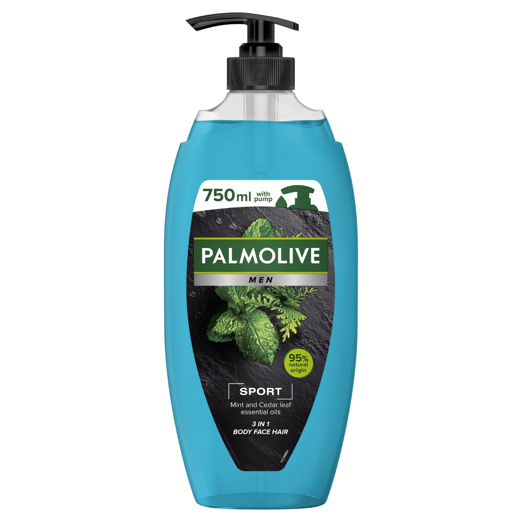 Palmolive Men Sport sprchový gel pro muže 3v1 na tělo, obličej a vlasy - pumpa 0,75 l