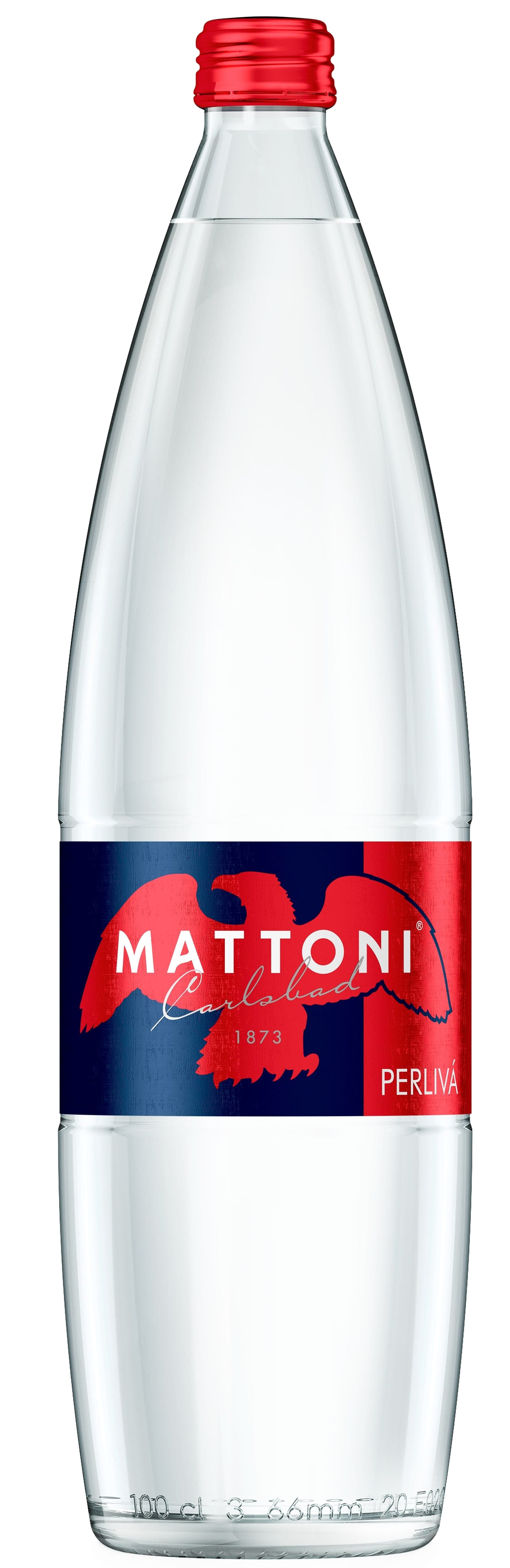 Mattoni Minerální voda perlivá sklo