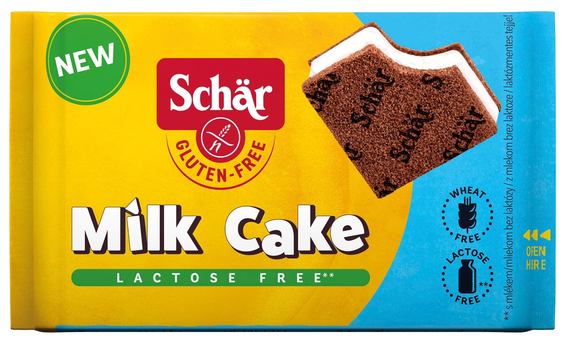 Schär Milk Cake bez laktózy 4×26 g 104 g