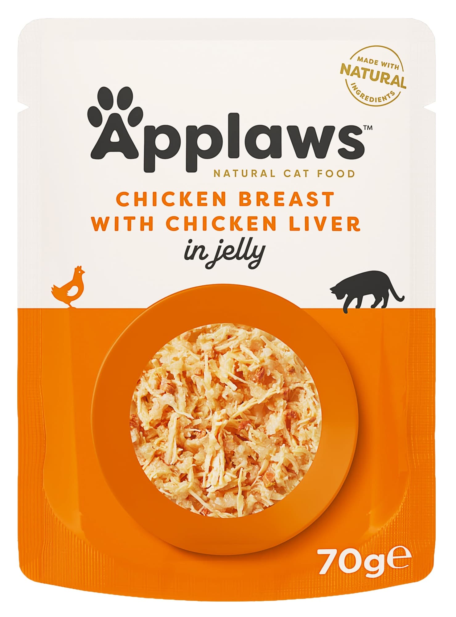 Applaws Cat Jelly kapsička kuřecí prsa s játry pro kočky