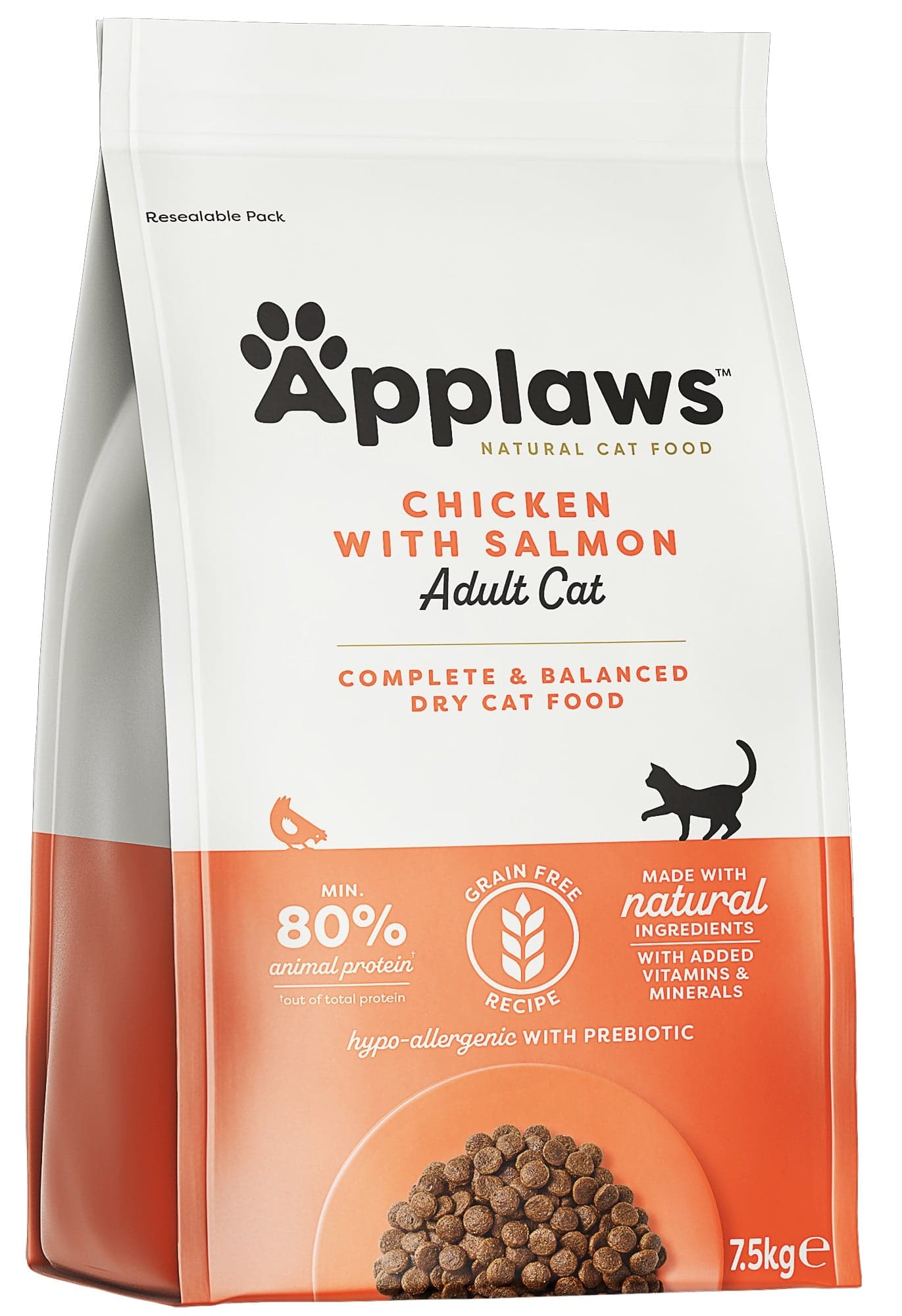 Applaws Cat granule kuře s lososem pro kočky 7,5 kg