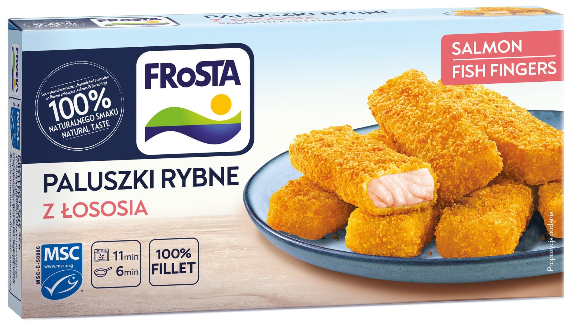 Frosta MSC Rybí prsty lososové