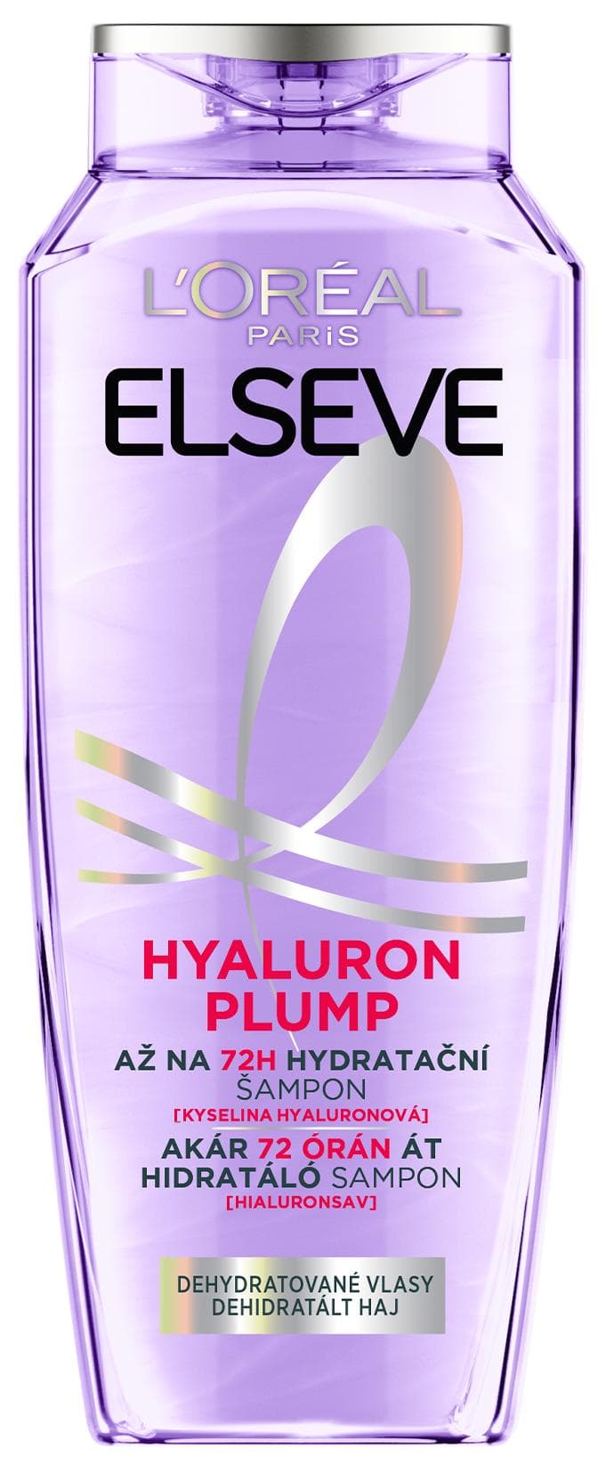 L'Oréal Elseve Hyaluron Plump 72H Hydratační šampon s kyselinou hyaluronovou 400 ml