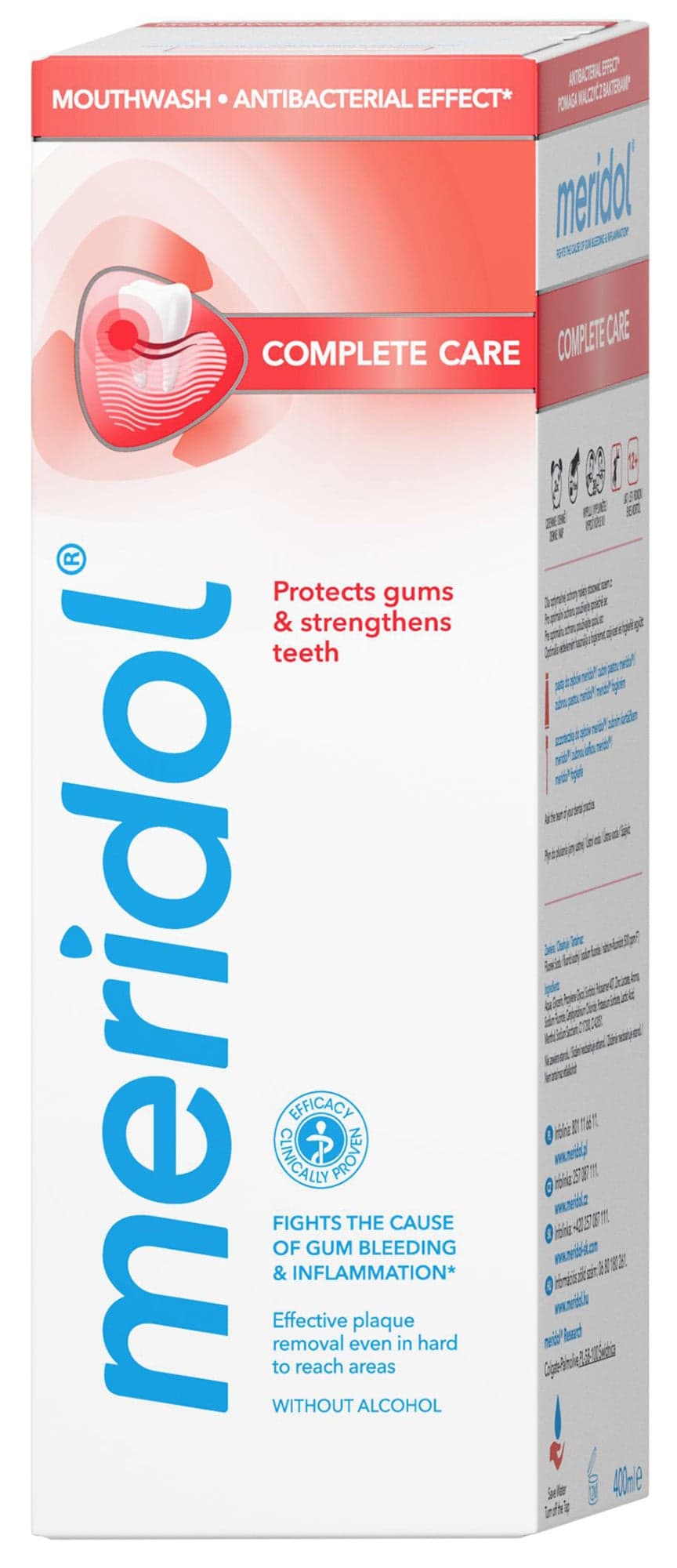 Meridol® Complete care ústní voda pro kompletní ochranu dásní a zubů 400 ml