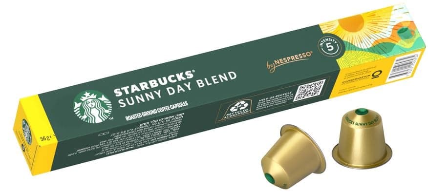 Starbucks Sunny Day Blend by Nespresso Blonde Roast kávové kapsle