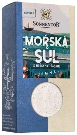 Sonnentor Mořská sůl s mořskými řasami