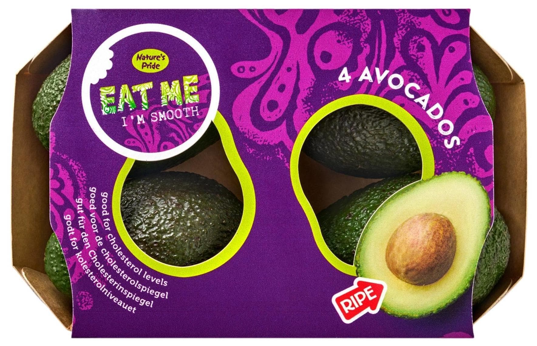 Avokádo Hass "ready to eat" 4 ks