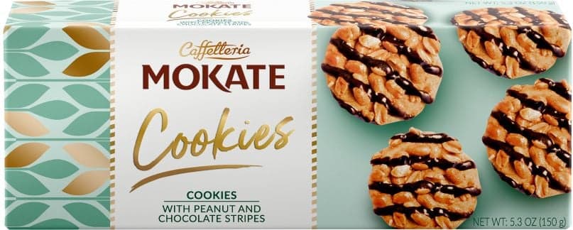 Mokate Cookies s arašídy a čokoládou 150 g