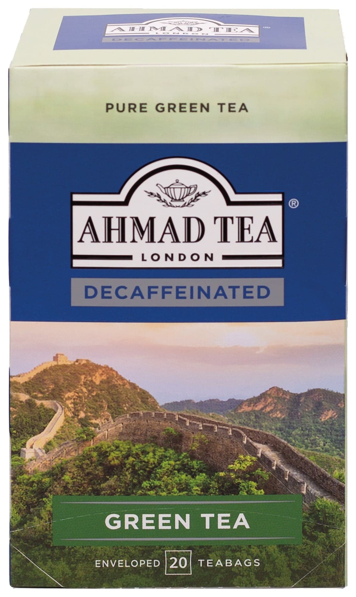Ahmad Tea Zelený čaj bez kofeinu (20x1,5g)