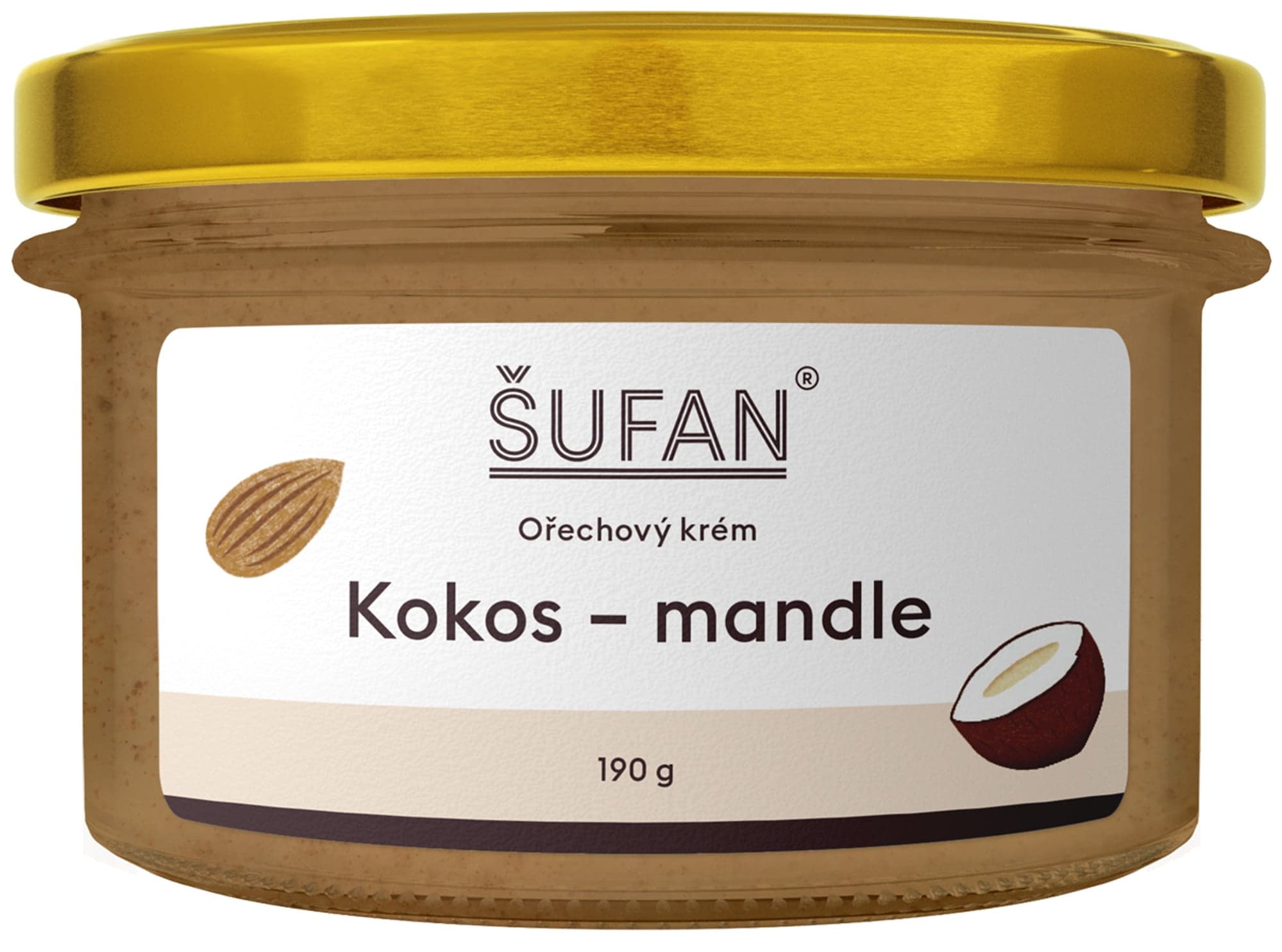 Šufan Kokosovo-mandlové máslo
