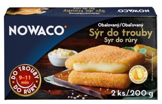 Nowaco Obalovaný sýr do trouby