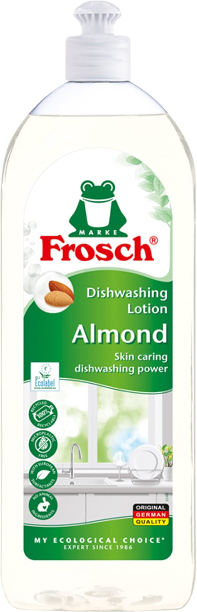 Frosch Lotion na mytí nádobí Mandle 0,75 l