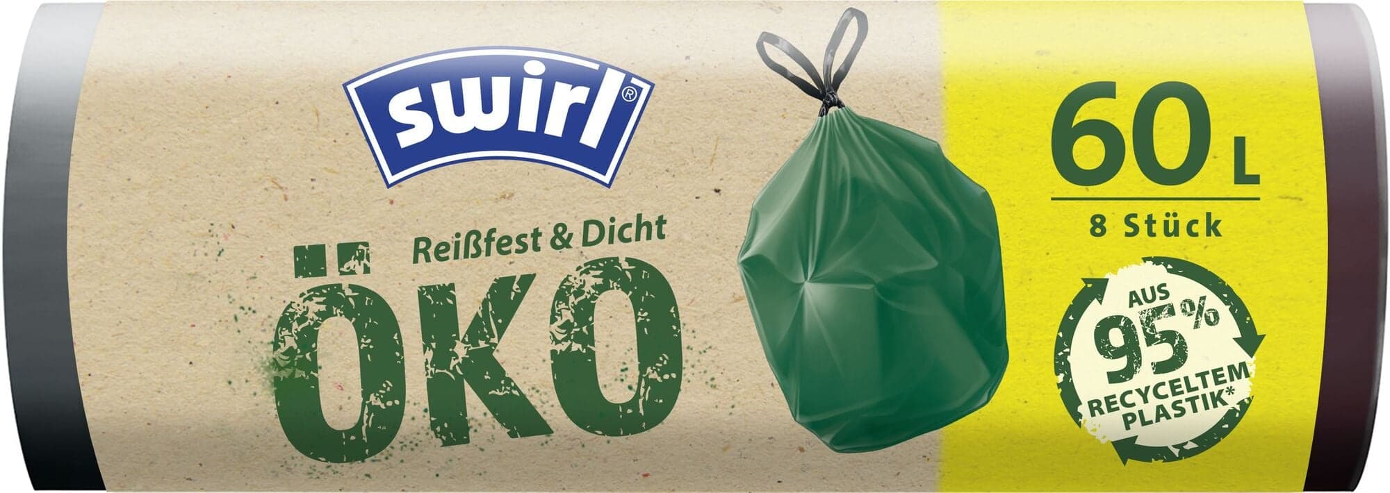 Swirl Ekologické zatahovací pytle na odpadky 60 l