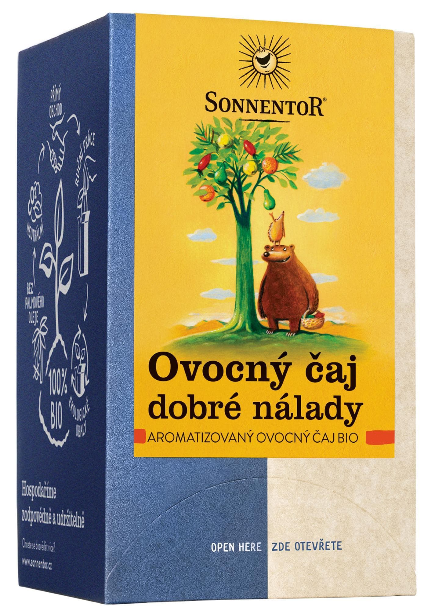 Sonnentor BIO ovocný čaj dobré nálady