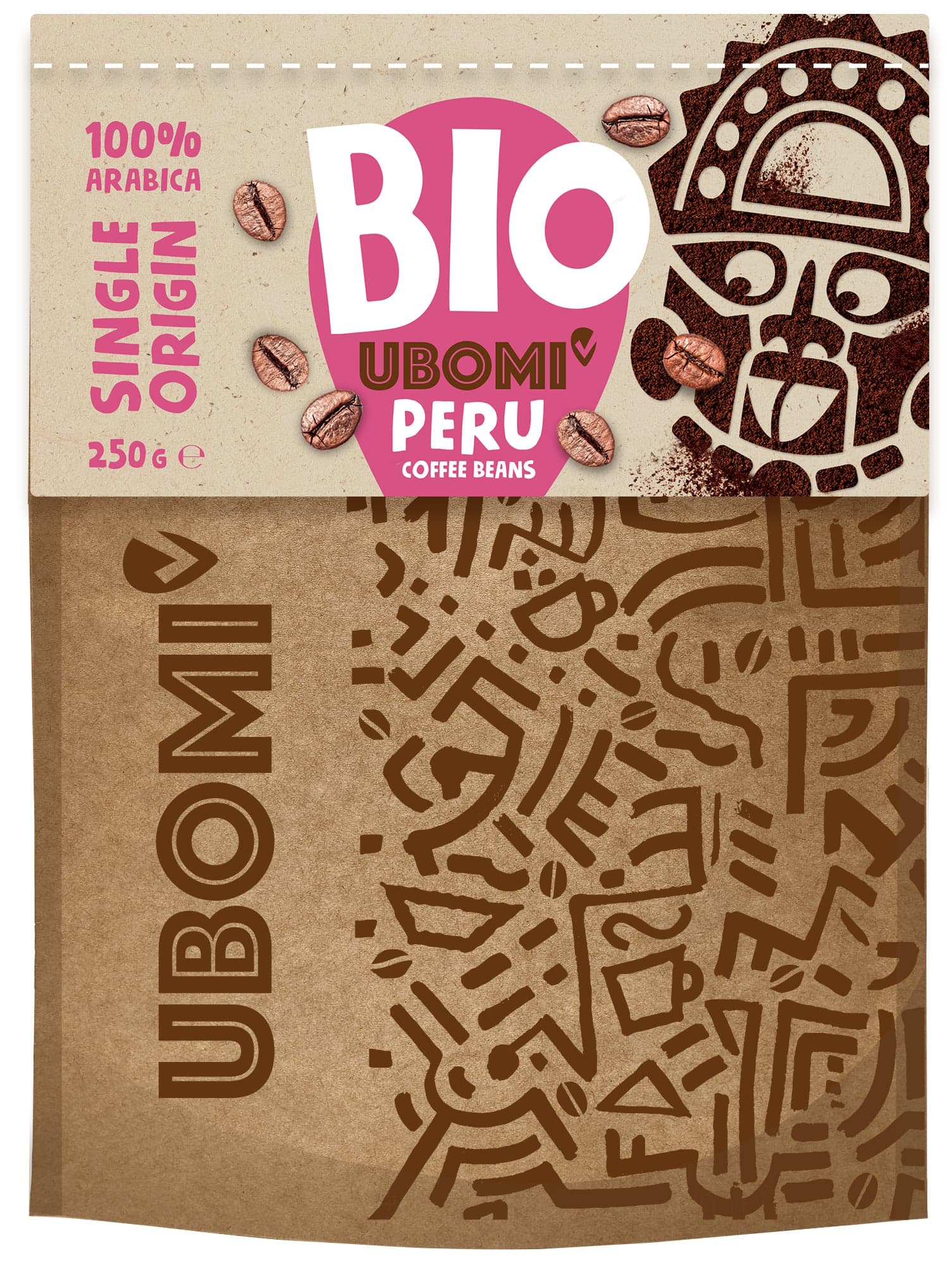 Ubomi BIO Peru zrnková káva