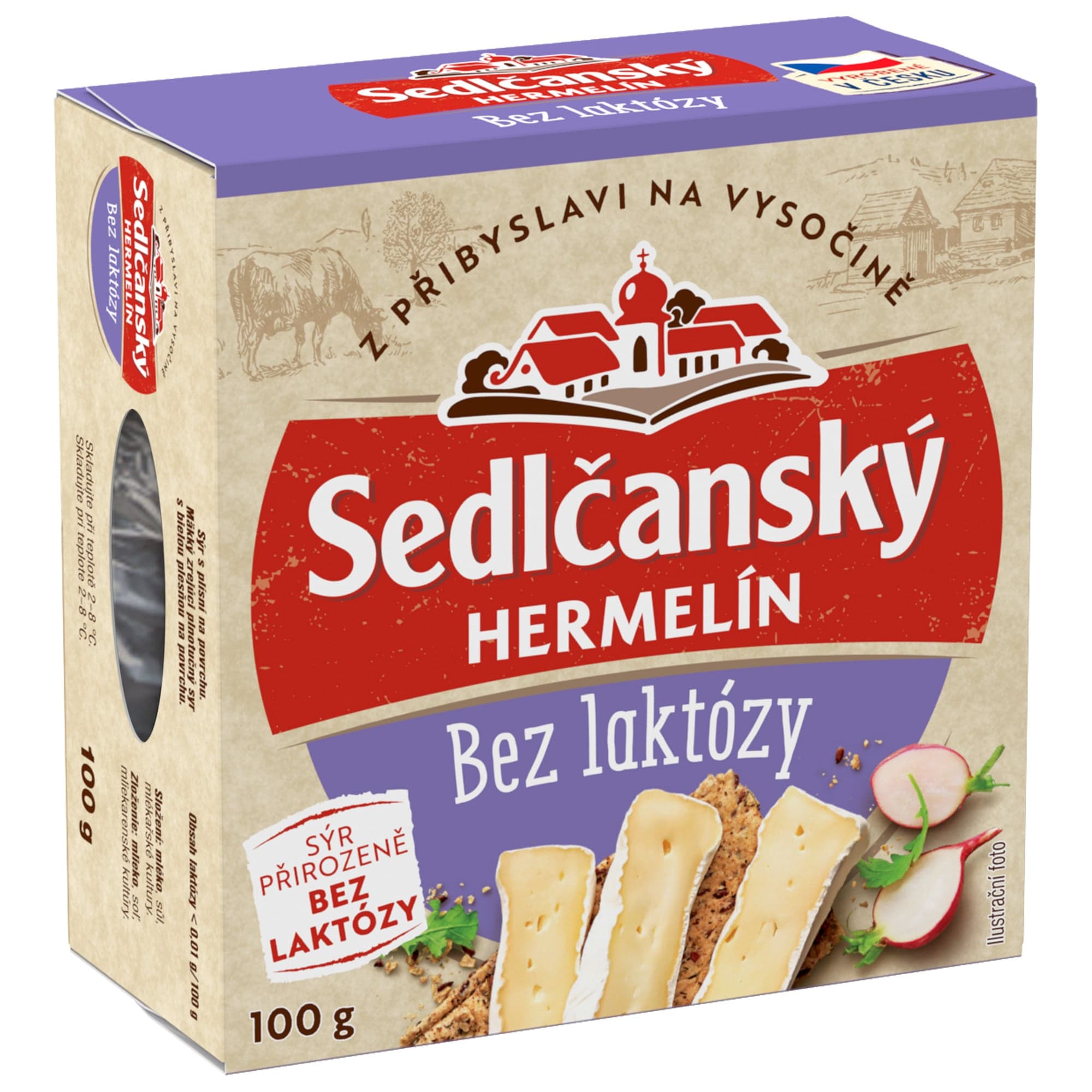 Sedlčanský Hermelín bez laktózy