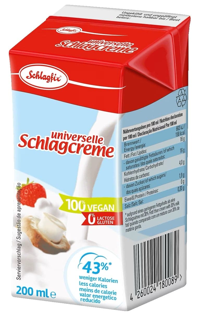 Schlagfix Schlagcreme ke šlehání 200 ml