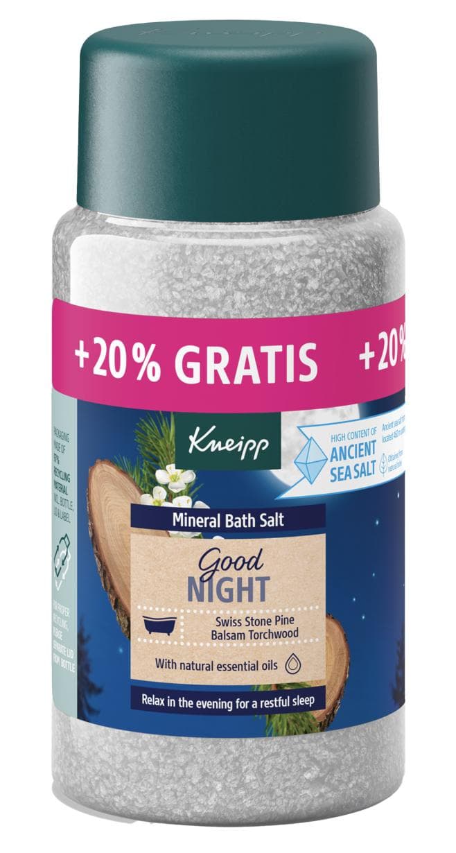 Kneipp Good night sůl do koupele 0,6 kg