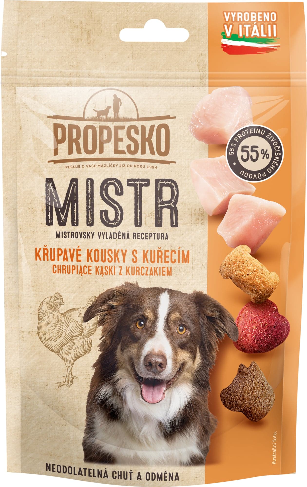Propesko Mistr Křupavé kousky s kuřecím