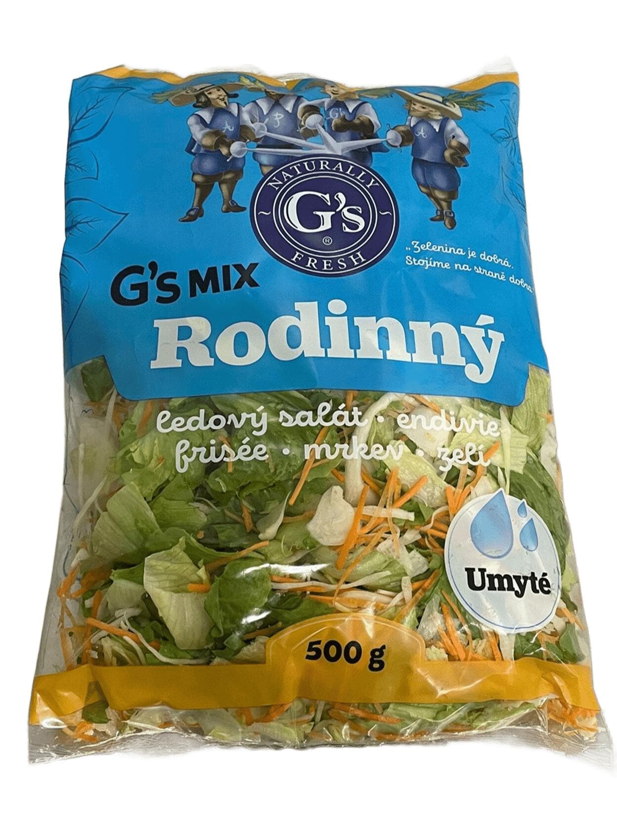 Salát Rodinný mix, balení