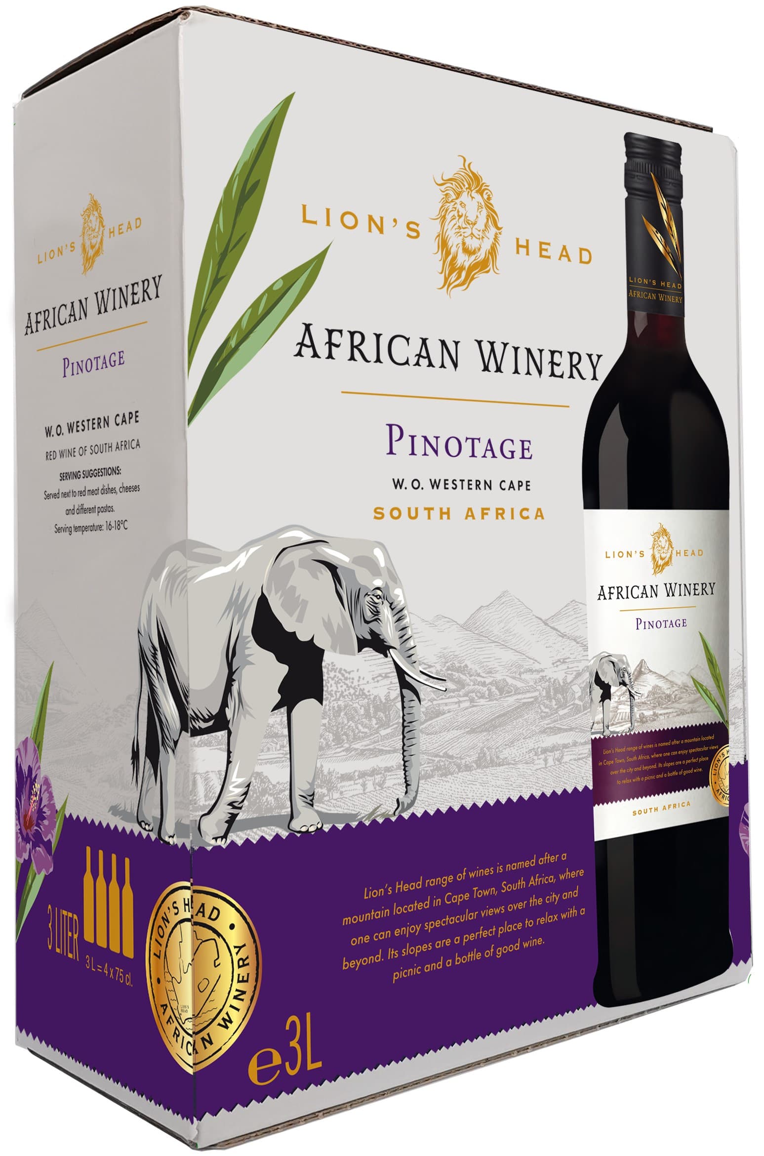 African Winery Pinotage BIB UB