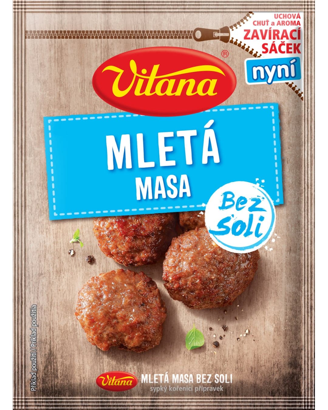 Vitana Mletá masa bez soli 18 g