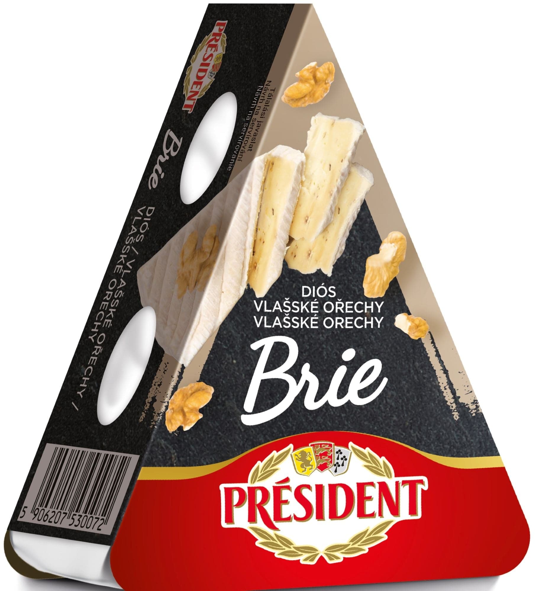 Président Brie ořechový 125 g