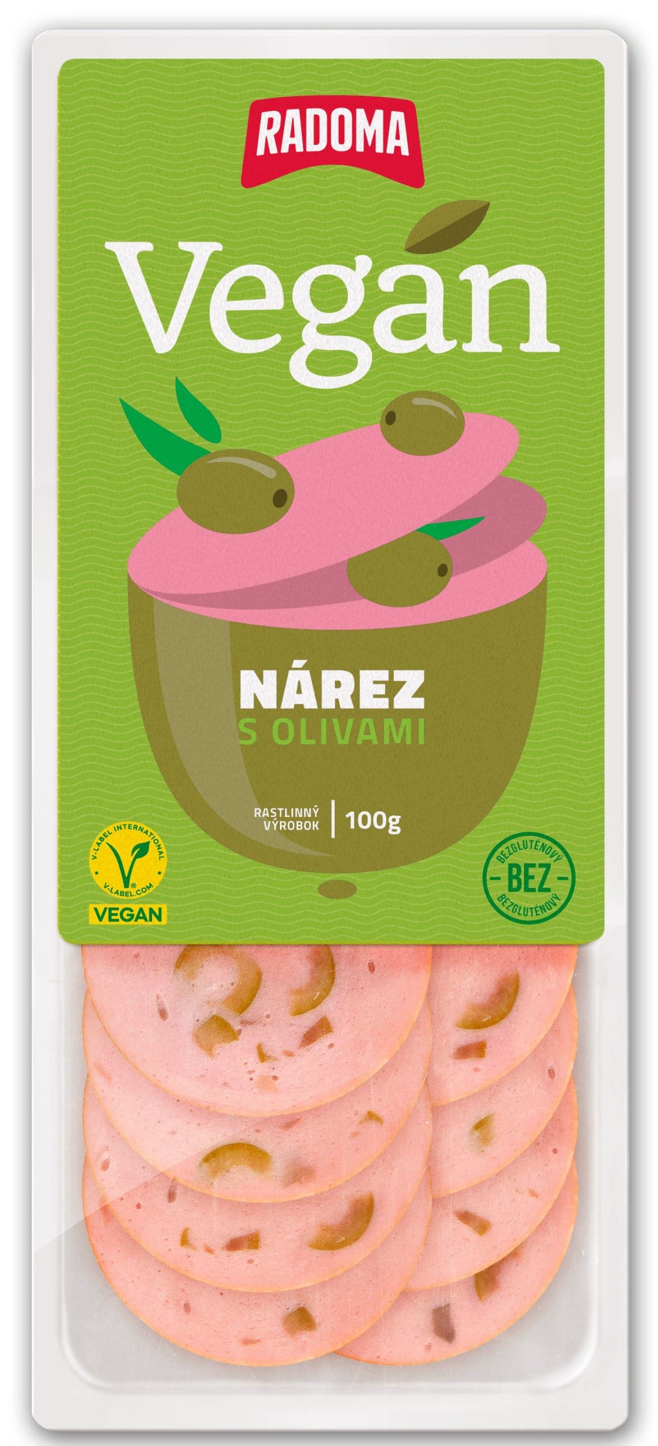 Radoma Vegan nářez s olivami