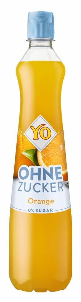 YO sirup bez cukru pomeranč