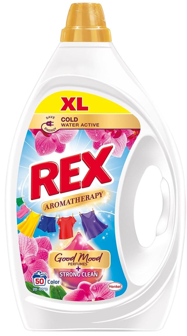 Rex Aromatherapy Orchid Color prací gel (2,25 l)
