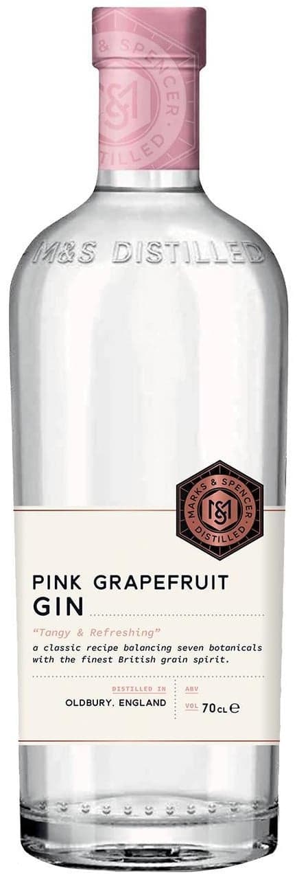 Marks & Spencer Gin s příchutí růžových grapefruitů 40 % obj.
