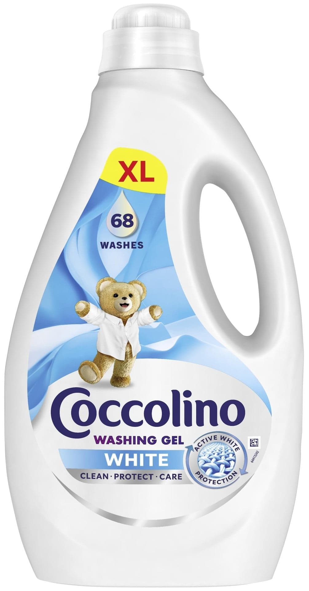 Coccolino Care Prací gel na bílé prádlo (2,72 l)